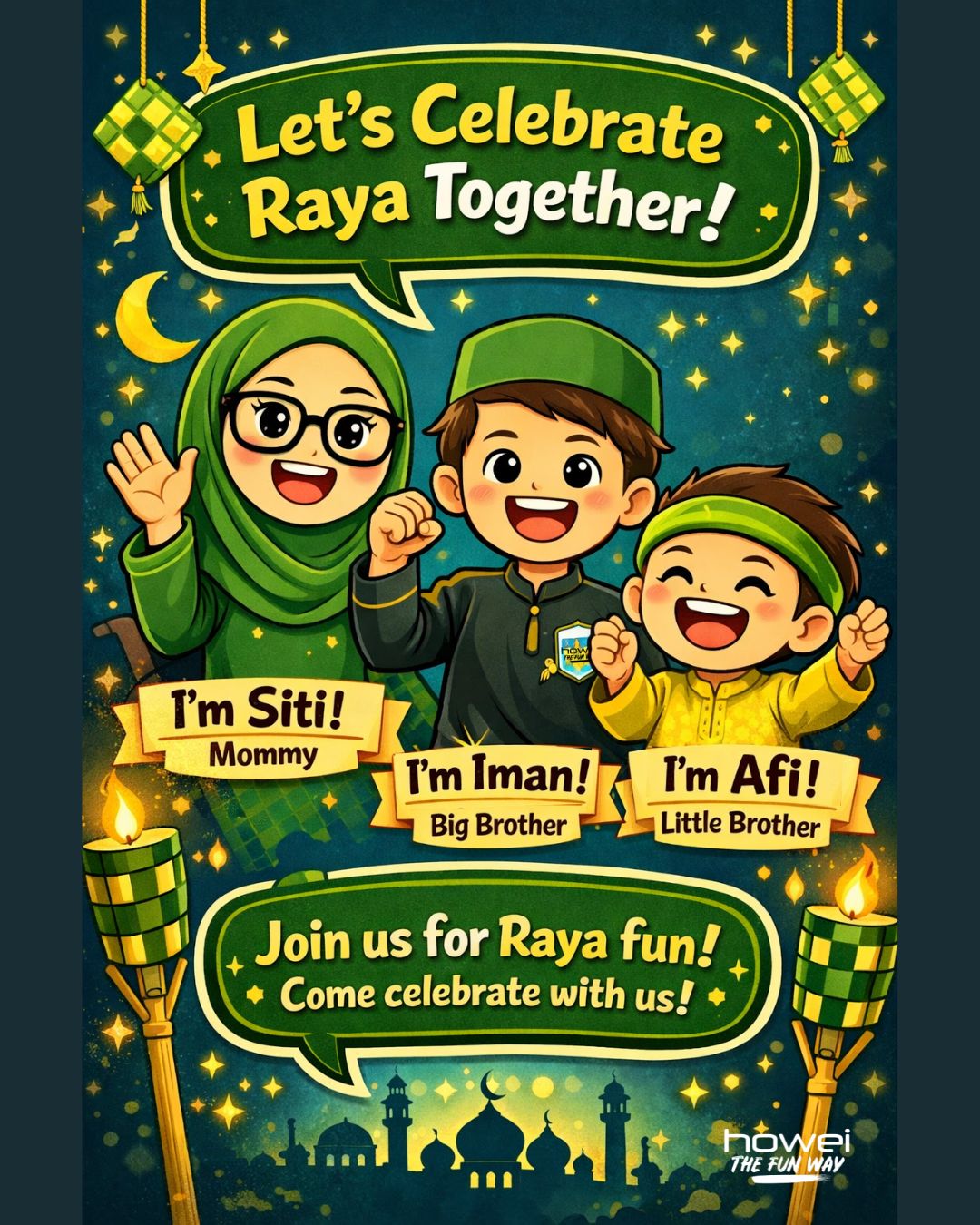 Siti Iman Afi Raya Run Howei 2026